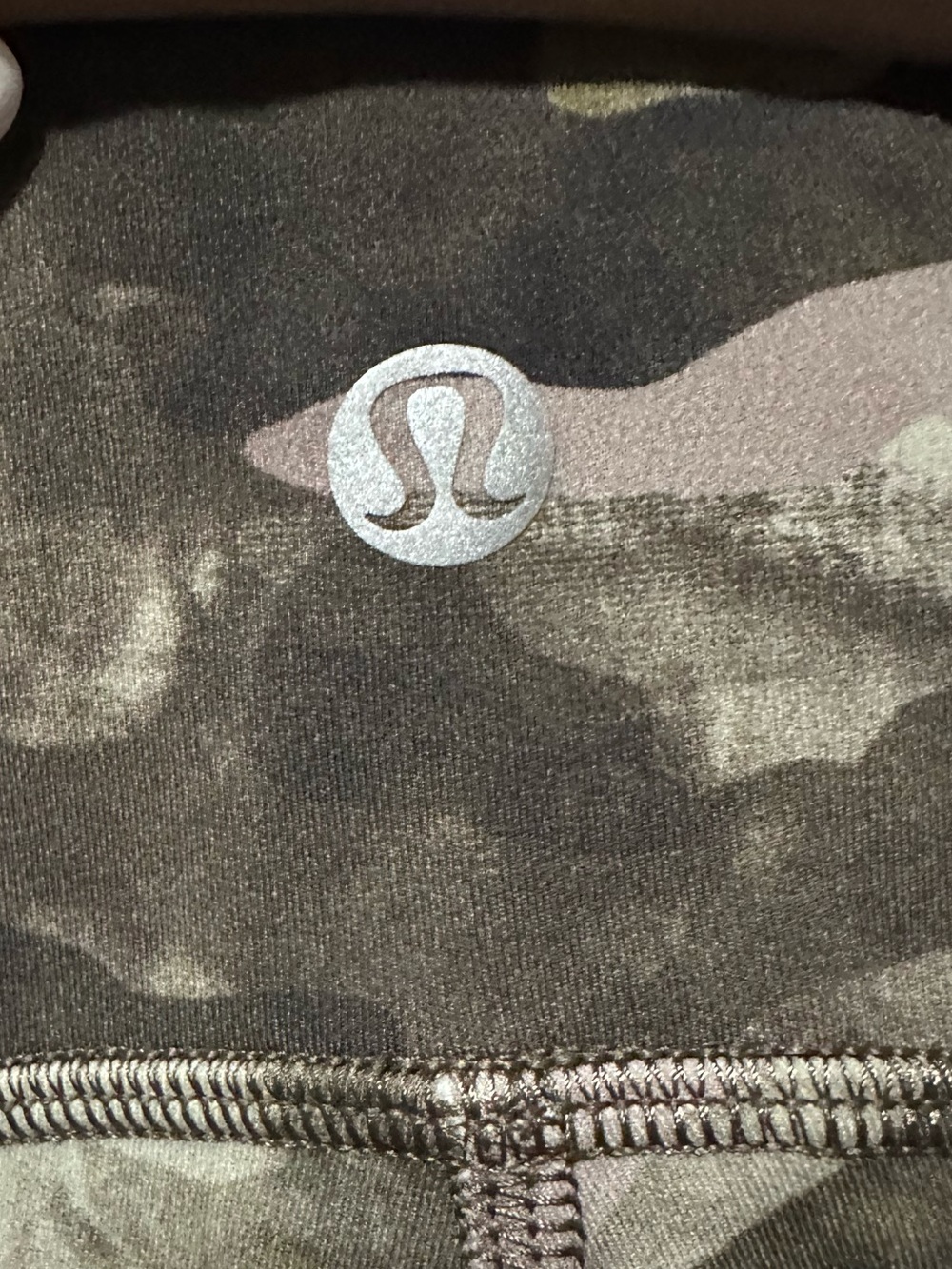 LIKE NEW lululemon camo print leggings - green brown